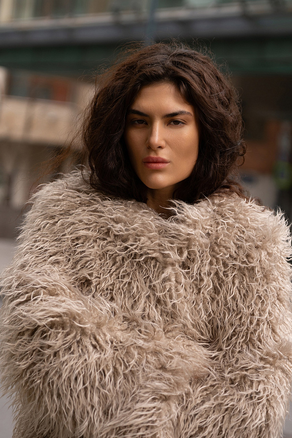 Шуба под ламу